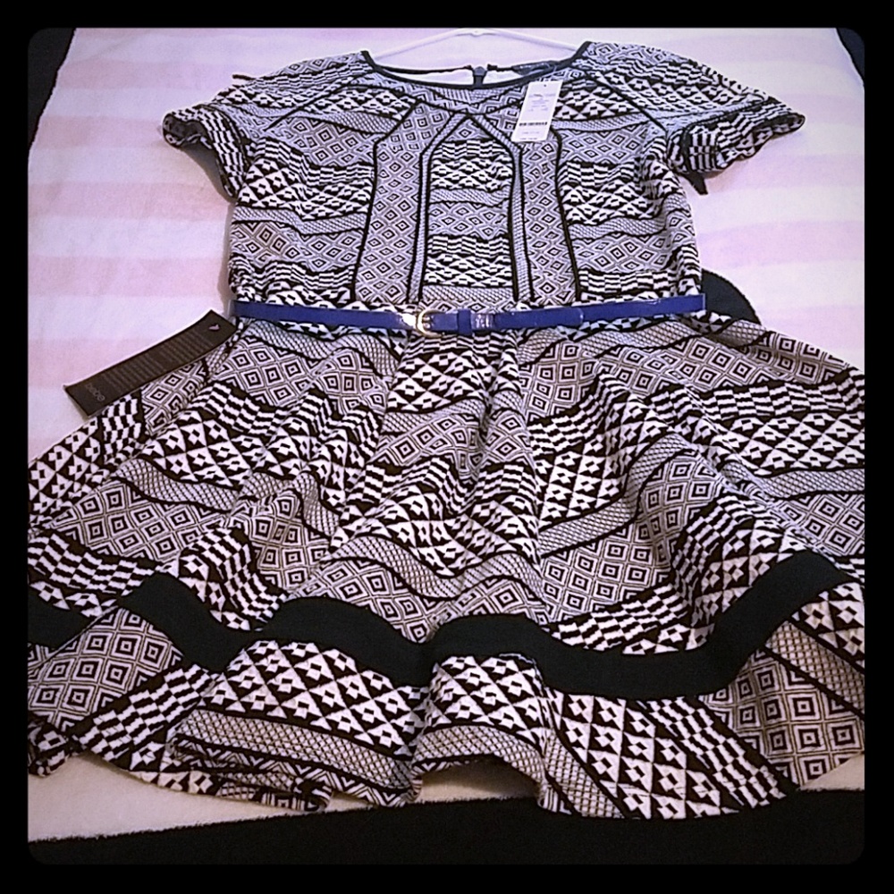 Bebe Dress Fit and Flare